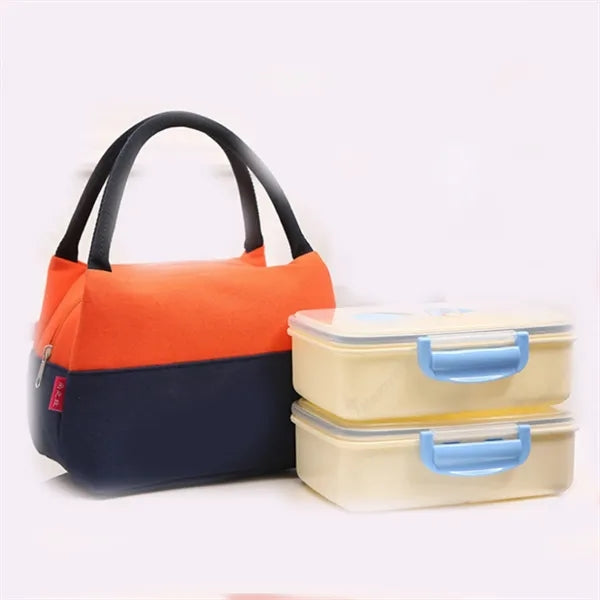 Waterproof Canvas Lunch Tote Bag