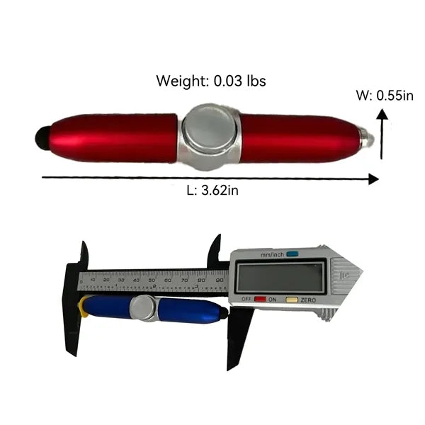 Fidget Spinner Pen with LED