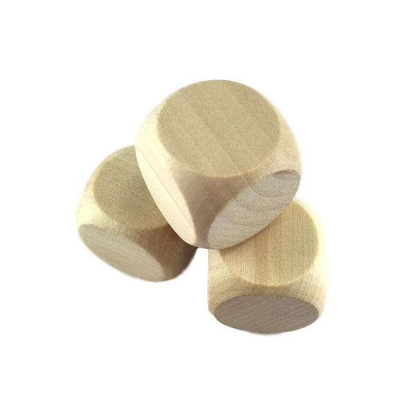 Wood Dice - Size 25mm