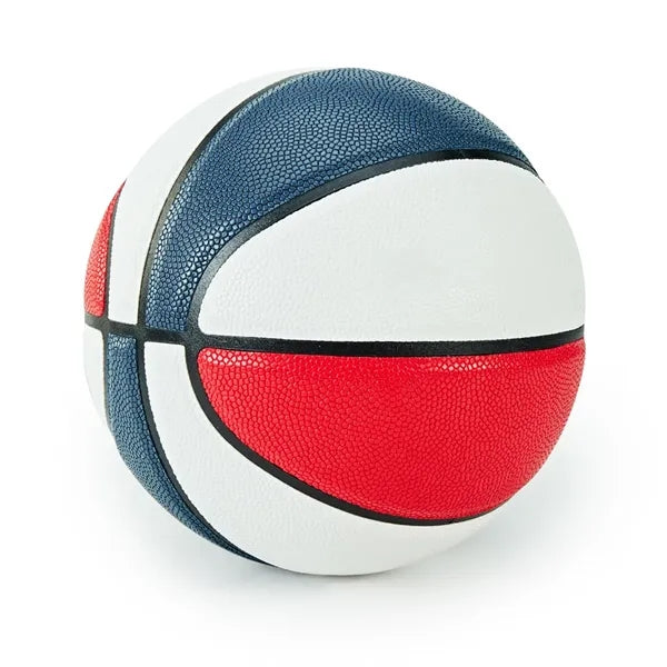 Size 7 Custom Full Color Print Durable PU Leather Basketball