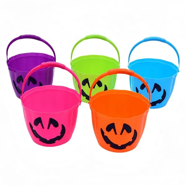 Light Up LED Halloween Trick-or-Treat Bucket