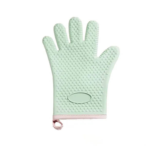 Heat-Resistant Silicone Grilling Gloves