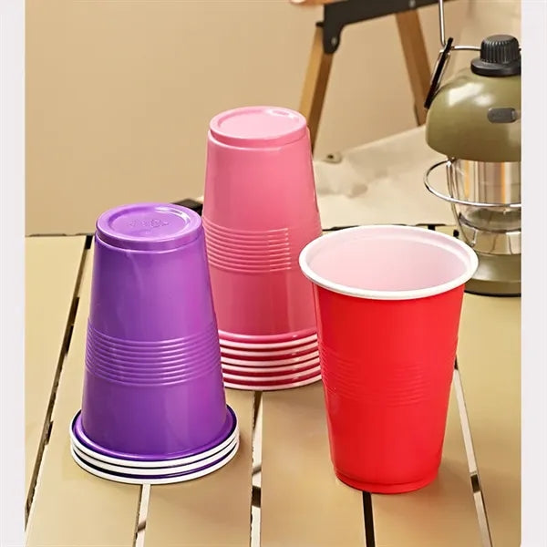 Disposable 16oz Double-Wall PP Beer Stadium Cup