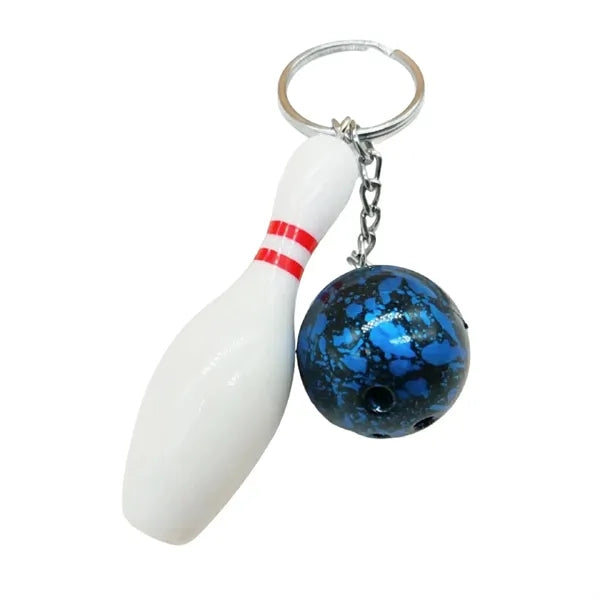 Bowling Ball Keychain for Bowling Lovers and Events