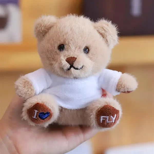 Mini Cute Teddy Bear Keychain