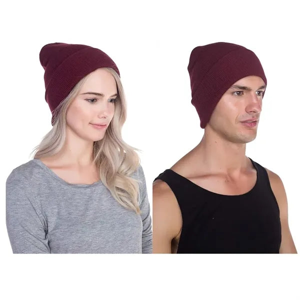 Knitted Cuffed Beanie