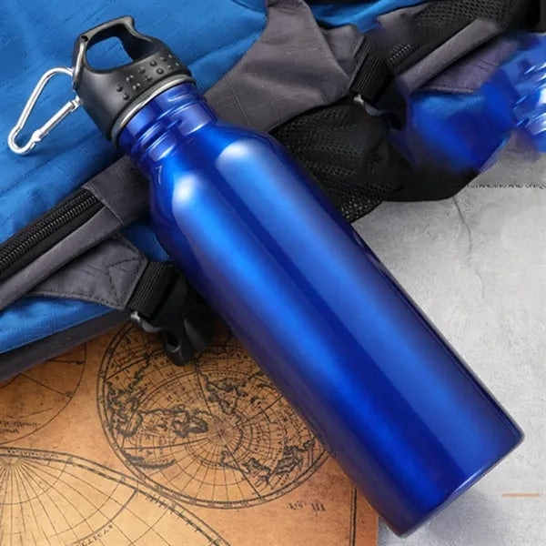 25oz. Custom Sports Water Bottle Cup with Carabiner Clip