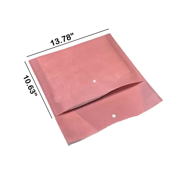 Durable Non-Woven Snap Closure Document File Garment Bag