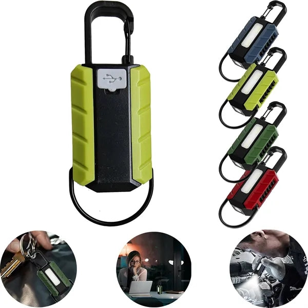 Dual-Light Multi-Function Key Chains / Rings Flashlights