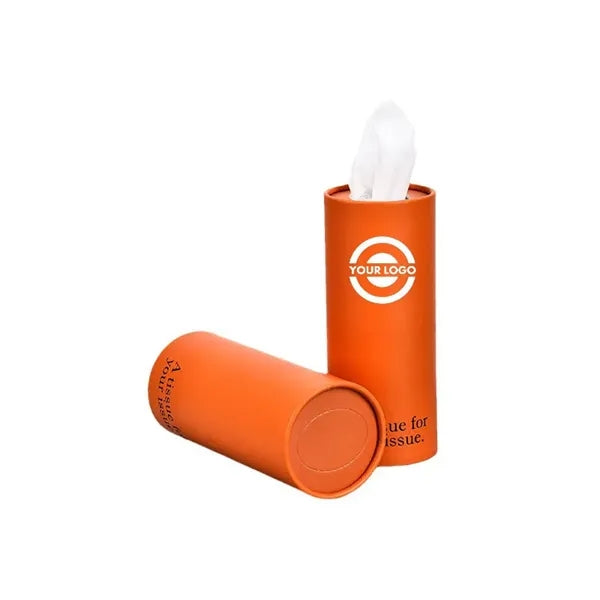 Car Cup Holder Facial Tissue Cylinder