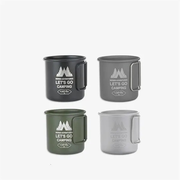 300ml Portable Foldable Aluminum Alloy Coffee Cup