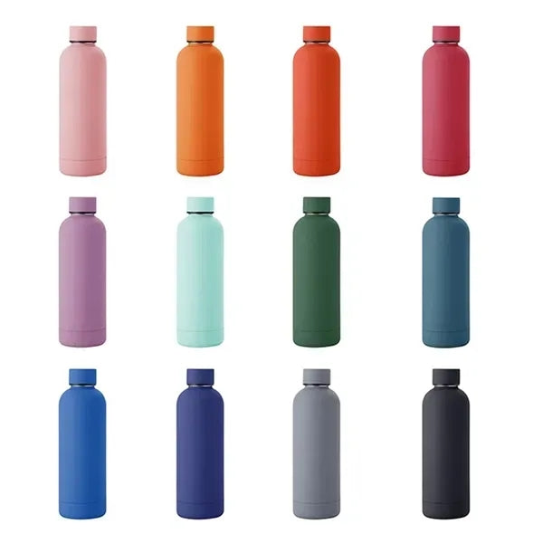 16oz Matte Finish Stainless Steel Bottle