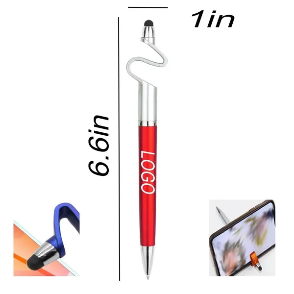Touchscreen Tip Multifunctional Phone Stand Ballpoint Pen