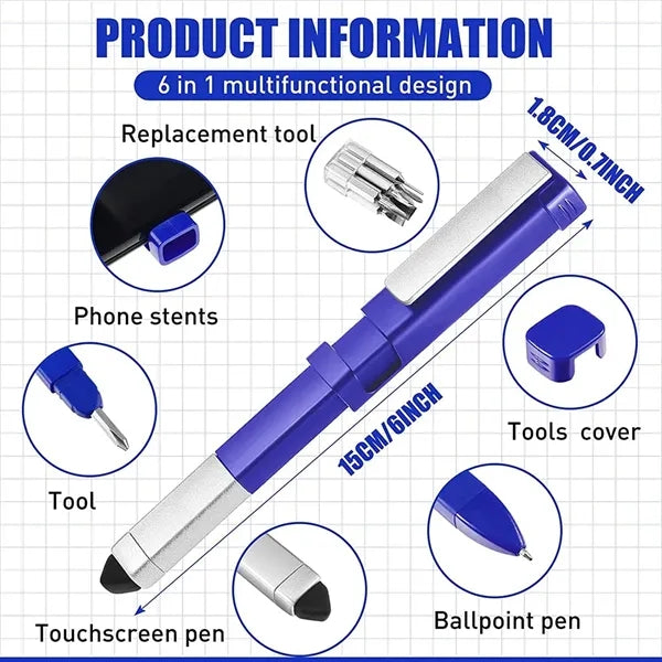 Multi-functional Pen With Phone Stand