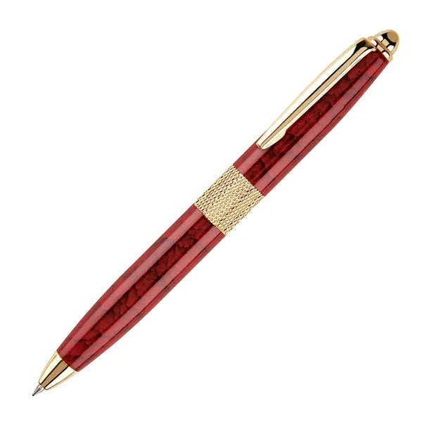 Athena Heavyweight Pen with Gold Accents