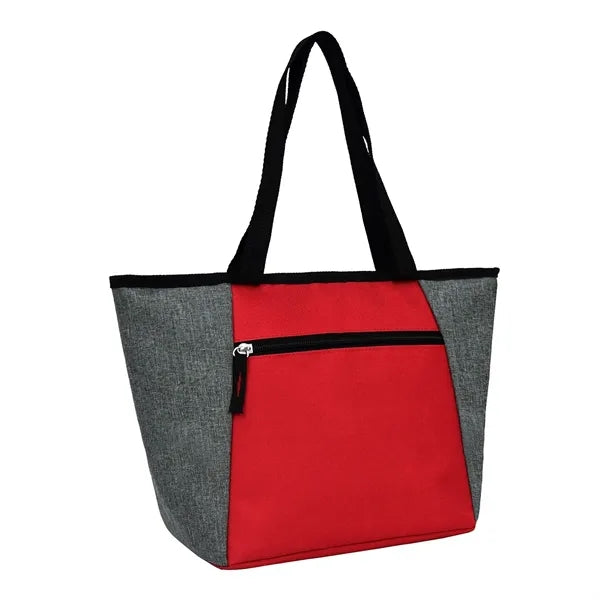 Polyester Water Resistant Tote Cooler Grocery Bag