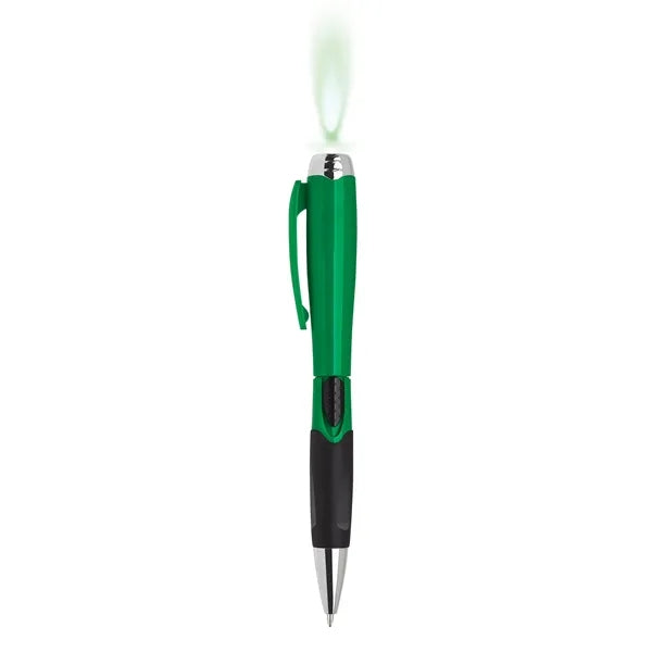 Delight-44 Retractable Flashlight Pen