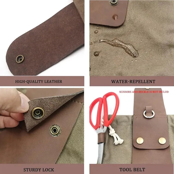 Water Resistant Leather Folding Bag