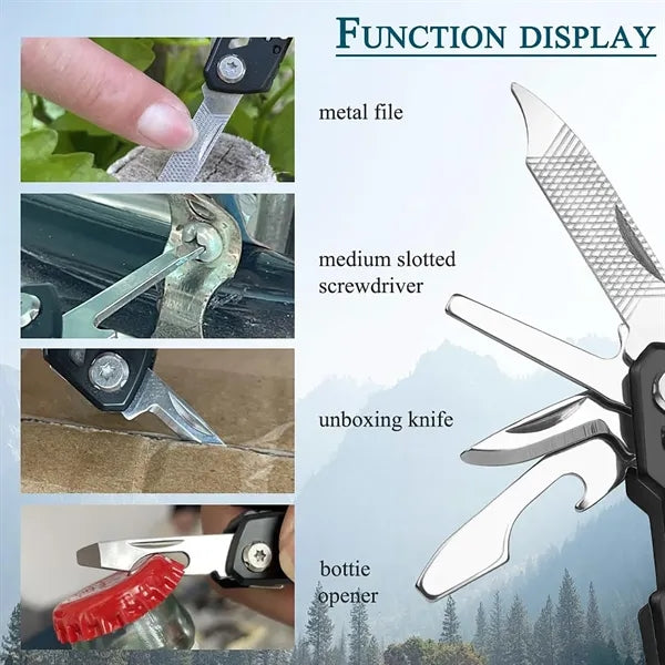 14 In 1 Survival Tools MINI Multitool Pliers