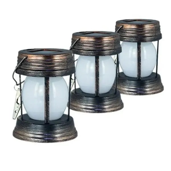 Solar Retro Garden Lantern Light