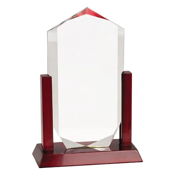 10" Clear Royal Crown Acrylic Award