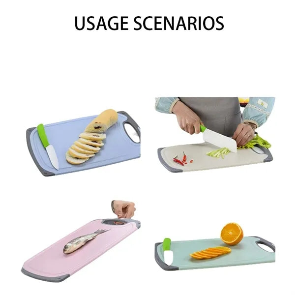 Wheat straw cutting board