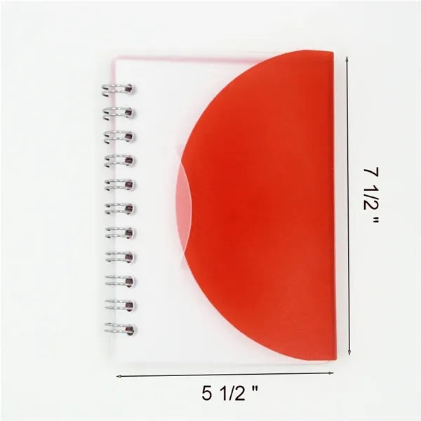 A5 Size PP Cover Spiral Notebook