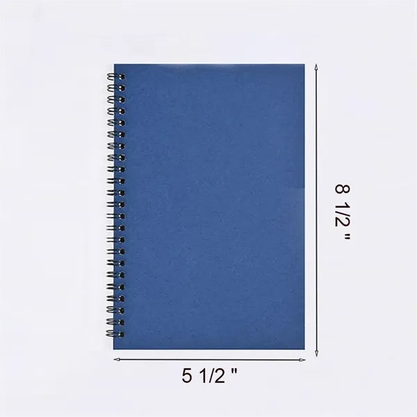 Kraft Paper Spiral Notebook