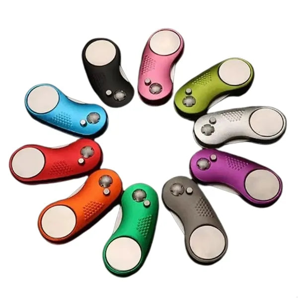 Foldable Golf Divot Tool with Magnetic Ball Marker