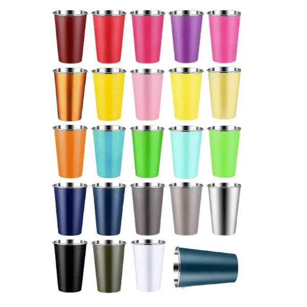 Stainless Steel Shatterproof Stackable Drinking Cup