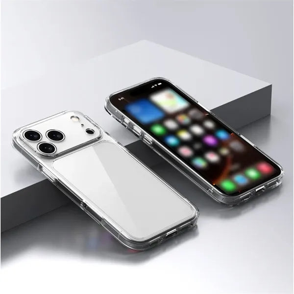 Transparent iPhone 17 Pro Max Shockproof Protective Case