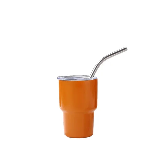 2Oz Mini Tumbler with Straw