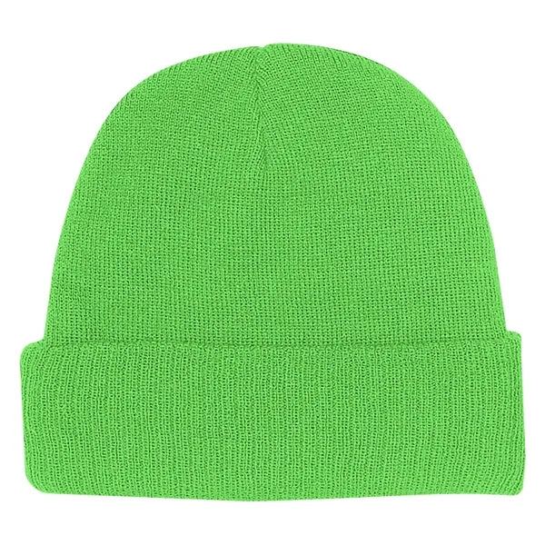 Acrylic Winter Knit Beanies with Cuffs Hat