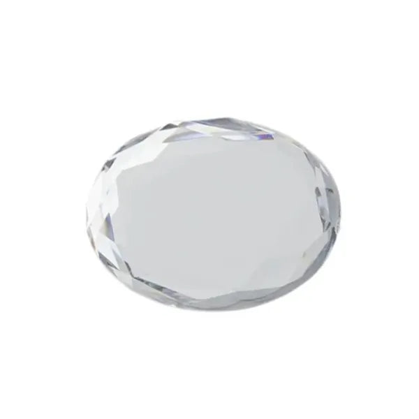 Oval Crystal Paperweight