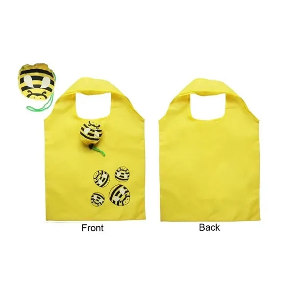 Bee Shape Foldable Tote Shopping Bag