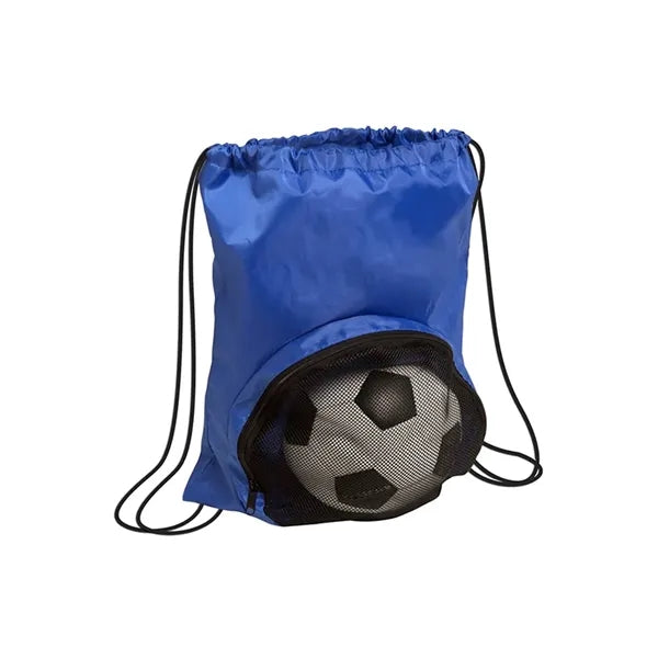 Mesh String Drawstring Pull String Bag for Ball
