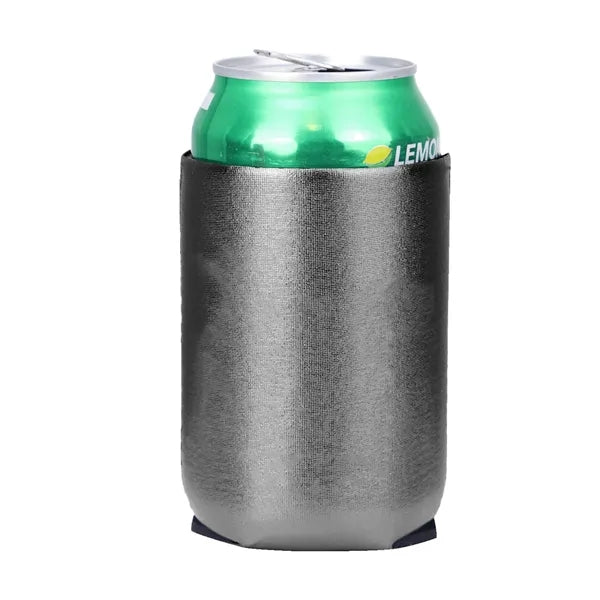 12Oz Metallic Neoprene Can Cooler