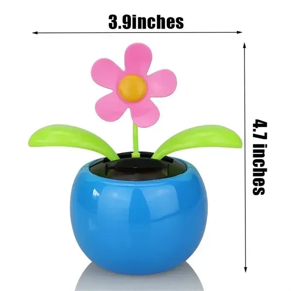 Eco-Friendly Solar-Powered Dancing Flora