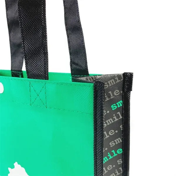Full color Laminated Round Corner Tote Bag