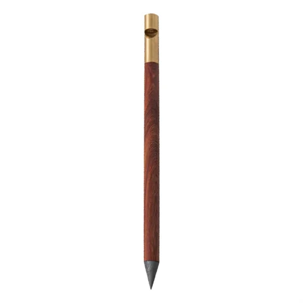 2-in-1 Changeable Tip Erasable Ballpoint Pen with Ruler Case
