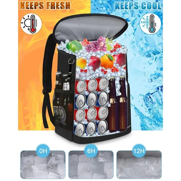 Large Capacity Travel Camping Beach Cooler Backpack