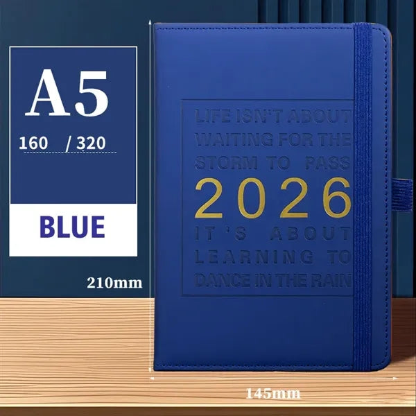 Weekly Monthly Daily Planner 2025-2026 Notebook