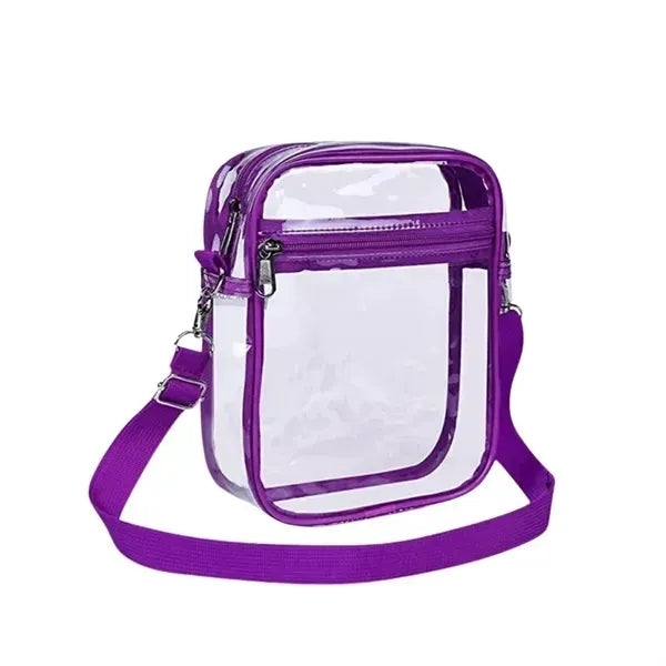 Clear View Phone Bag - Transparent Crossbody Case