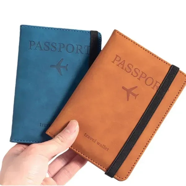 RFID Blocking Passport Holder - Secure Travel Wallet