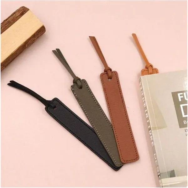 Leather Rope Bookmark - Classic Design