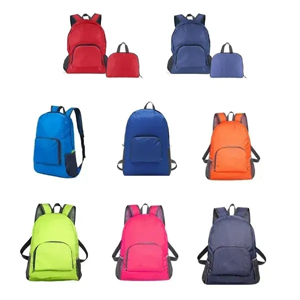Foldable Lightweight Backpack - Portable Travel Bag