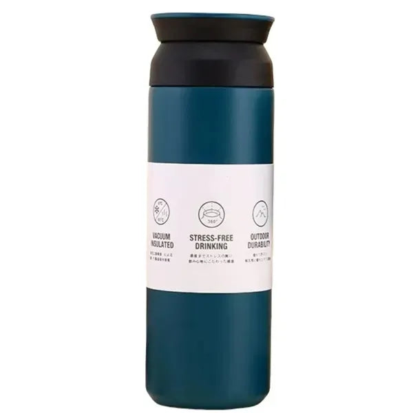 304 Stainless Steel Insulated Bottle - Handle or Flat-Lid