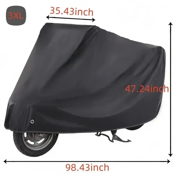 Waterproof Motorcycle Cover - Sun Protection Rain Shield
