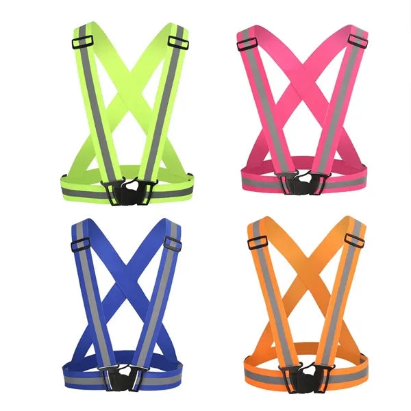 Kids Adjustable Safety Security Visibility Reflective Vest