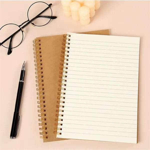 Twin Wire Bound Side Flip Notebook